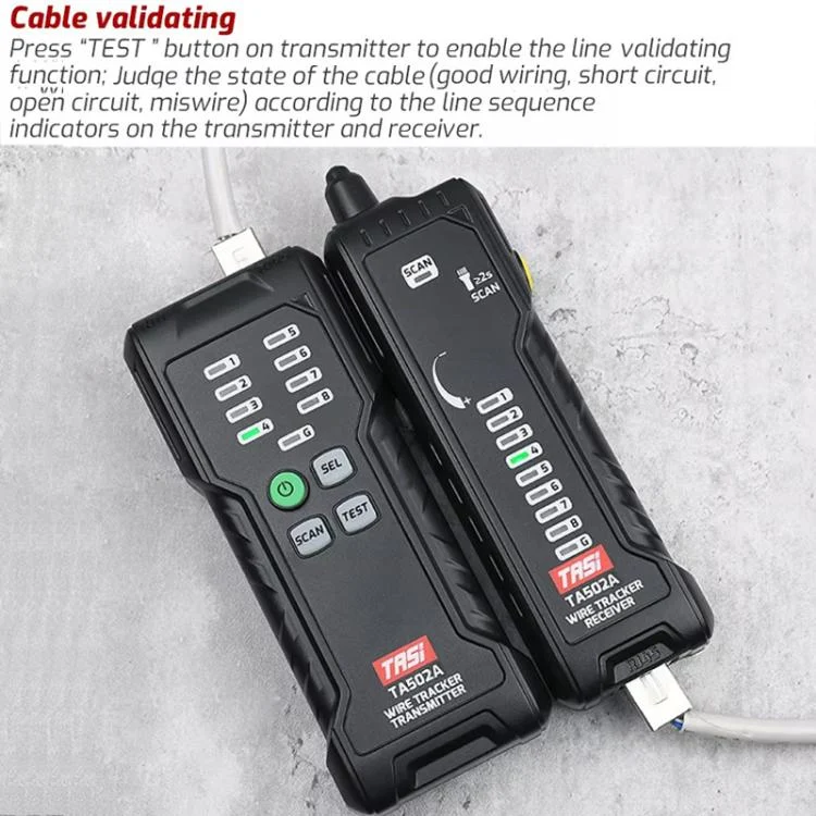EDA0081433_9.webp TASI TA502A Multi-function Anti-interference Network Cable Tester - Image 10