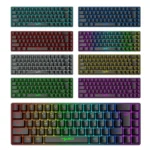 HXSJ V200 Russian Version Wired RGB Backlit Mechanical Keyboard 68 Key Caps, Cable Length: 1.7m - Image 15