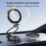 G222 Three-axis Folding MagSafe Magnetic Car Phone Holder - Image 3