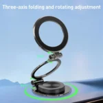 G222 Three-axis Folding MagSafe Magnetic Car Phone Holder - Image 8