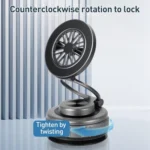 G511 Three-axis Folding Vacuum Adsorption Magnetic Car Phone Holder - Image 5