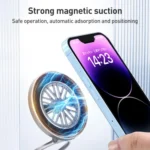 G511 Three-axis Folding Vacuum Adsorption Magnetic Car Phone Holder - Image 7