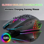 HXSJ T500 Hole Mouse 2.4G Backlight Rechargeable Wireless Mouse - Image 3