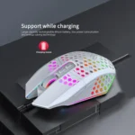 HXSJ T500 Hole Mouse 2.4G Backlight Rechargeable Wireless Mouse - Image 7