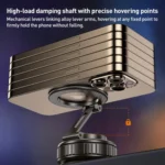 G712 Three-axis Folding Vacuum Adsorption Magnetic Car Phone Holder - Image 6