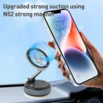 XZK101 Folding Vacuum Adsorption Magnetic Car Phone Holder - Image 2