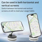 XZK102 Folding Vacuum Adsorption Magnetic Car Phone Holder - Image 5