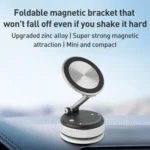 XZK103 Folding Vacuum Adsorption Magnetic Car Phone Holder - Image 3