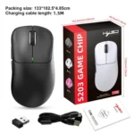 HXSJ T700 Tri-mode Lightweight Wireless Mouse - Image 8