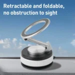XZK104 2nd Generation Vacuum Adsorption Magnetic Folding Car Phone Holder - Image 5