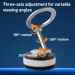 XZK104 2nd Generation Vacuum Adsorption Magnetic Folding Car Phone Holder - Image 9