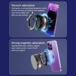 J33 Vacuum Adsorption Magnetic Car Phone Holder - Image 4