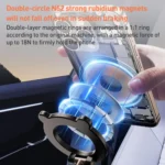 J33 Vacuum Adsorption Magnetic Car Phone Holder - Image 7