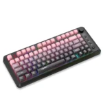 HXSJ L400 Three-mode Wireless RGB Light Thin Film 81 Keys Keyboard