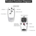 HXSJ M109 Mini Wireless Mouse, 3D Right, TF Card Reader, 4D Mute Buttons - Image 14
