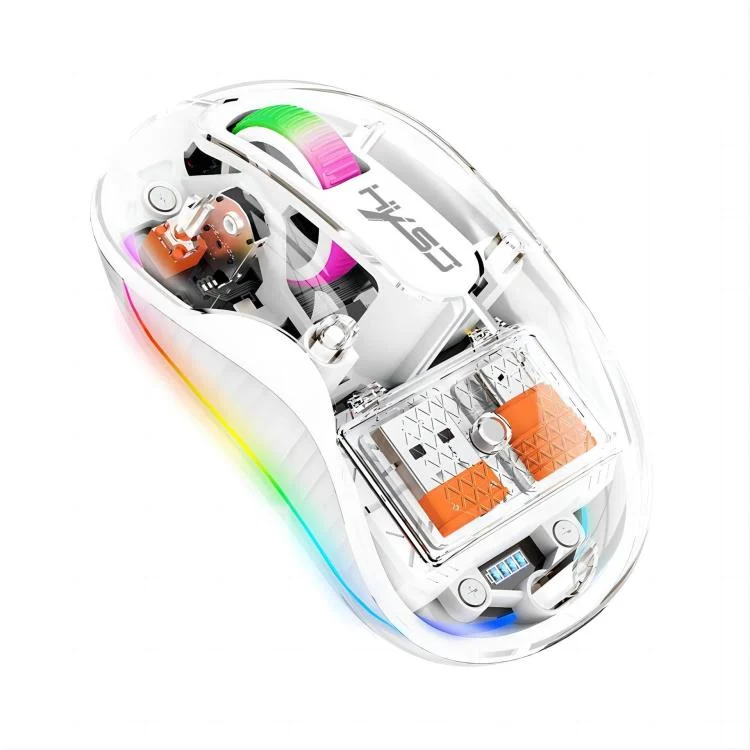 HXSJ M333 Three Modes Transparent Wireless Mouse