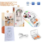 HXSJ M333 Three Modes Transparent Wireless Mouse - Image 10