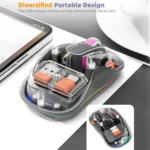 HXSJ M333 Three Modes Transparent Wireless Mouse - Image 5