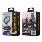 WK WA-S64 K-Captain Lynjia MagSafe Magnetic Rotating Foldable Car Phone Holder - Image 5