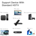 HDTV 2.0 Version 4K Full HD High Speed 19 Pin Male to 19 Pin Male Connector Cable - Image 6