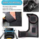 For Suzuki Jimny JB74 / JB64 2019- Car Automatic Transmission AT Central Control Storage Box, with Anti-slip Mats - Image 6