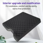 Car Central Armrest Box Protective Leather Cover Mat for Ford F150 2015-2022 - Image 3