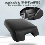 Car Central Armrest Box Protective Leather Cover Mat for Ford F150 2015-2020 - Image 2