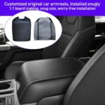 Car Central Armrest Box Protective Leather Cover Mat for Ford F150 2015-2020 - Image 3