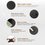 Car Central Armrest Box Protective Leather Cover for Chevrolet Silverado 1500 / 2500 2014-2018 - Image 4