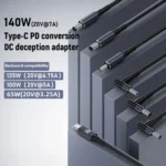 1.8m 140W Type-C to DC Laptop Charging Cable - Image 2