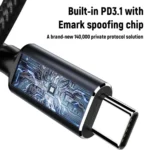 1.8m 140W Type-C to DC Laptop Charging Cable - Image 5