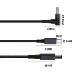 1.8m 140W Type-C to DC Laptop Charging Cable - Image 9