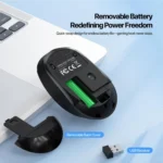 DUX DUCIS DM Series Bluetooth 2.4GHz Wireless Mouse - Image 11