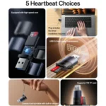 Yesido GS36 USB 3.0 TF Card Reader - Image 3