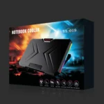 NUOXI YL-019 RGB Light Dual Turbine Silent Laptop Cooler Cooling Holder - Image 8