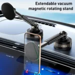 J34 Retractable Vacuum Adsorption Magnetic Car Phone Holder - Image 2
