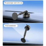 J34 Retractable Vacuum Adsorption Magnetic Car Phone Holder - Image 11