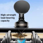 J34 Retractable Vacuum Adsorption Magnetic Car Phone Holder - Image 4