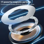 J34 Retractable Vacuum Adsorption Magnetic Car Phone Holder - Image 9