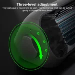 NUOXI X1 Mobile Phone Tablet Laptop Turbine Radiator Cooling Base Rack - Image 5