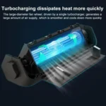 NUOXI X1 Mobile Phone Tablet Laptop Turbine Radiator Cooling Base Rack - Image 6