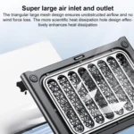 NUOXI C400 6-Speed Adjustable Dual-Core Large Fan Laptop Cooler - Image 6