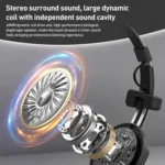 ONIKUMA GT803 Wired / Bluetooth 5.4 Dual Modes Gaming Headset - Image 3