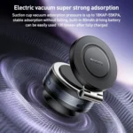 Yesido C225 360 Rotating Electric Vacuum Suction Cup MagSafe Car Mount - Image 4