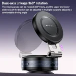 Yesido C225 360 Rotating Electric Vacuum Suction Cup MagSafe Car Mount - Image 5