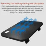NUOXI M10B Dual Large Fan Laptop Cooling Pad - Image 3