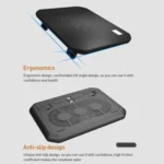 NUOXI M10B Dual Large Fan Laptop Cooling Pad - Image 6