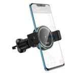 hoco HW35 Power Air Outlet Electric MagSafe Magnetic Wireless Fast Charging Car Holder -Qty: 5 Units - Image 2