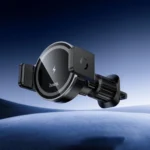 hoco HW35 Power Air Outlet Electric MagSafe Magnetic Wireless Fast Charging Car Holder -Qty: 5 Units - Image 5