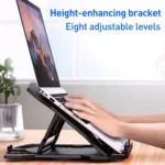 NUOXI N2 8-level Adjustable Laptop Holder, without Turntable - Image 3